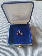 Nowe złote kolczyki dla dziewczynki, próba 333.