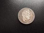 5 Franków Francja 25 g Ag .900