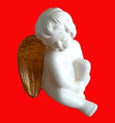 Figurka świąteczna ANIOŁEK ceramiczna 