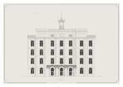 PLAKAT architektura (30x40 cm) Łódź, Księży Młyn