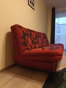 Kanapa rozkładana Black Red White 