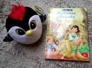 Zestaw maskotka książka Królewna Śnieżka 