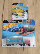 HOT WHEELS - TRANSFORMERS - OPTIMUS PRIME & BUMBLEBEE zestaw