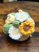 Bukiet żółtych kwiatów, dekoracja