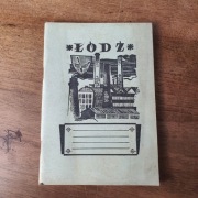 Kolekcjonerski Zeszyt Szkolny PRL – ŁÓDŹ – WZWP Wrocław