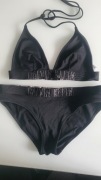 Calvin klein strój kostium kąpielowy dwuczęściowy czarny S