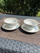 Porcelanowe filiżanki do herbaty