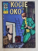 Kapitan Żbik KOCIE OKO wyd 1 ładny stan 