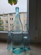 Stara butelka od wódki przedwojenna wczesny PRL 