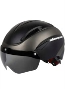 Kask Rowerowy Shinmax z Magnetycznymi Goglami. Rozmiar M/L 56-62