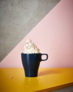 IKEA FARGRIK Kubek, ciemnoturkusowy, 25 cl