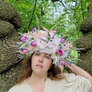 Sokoły-design wianek Féerie wróżka ślub LGBT