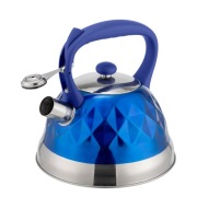 Czajnik 3L Elitehoff z Gwizdkiem – niebieski, Stal Nierdzewna, Indukcja