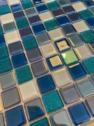 Mozaika dekoracyjna 30x30 niebieska