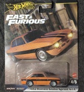 HOT WHEELS Premium Alfa Romeo Giulia Sprint GTA Nowy resorak Mattel