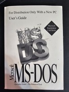 Microsoft MS-DOS User Guide | Oryginał | Retro | DOS | Vintage PC