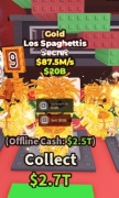 Los Spaghettis do Steal a Brainrot w Roblox