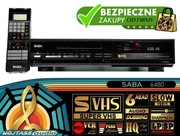 Magnetowid S-VHS SABA 6480 wysokiej klasy SUPER-HVS VCR na kasety