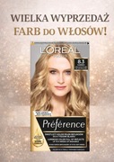 Loreal PREFERENCE Farba 8.3 CANNES Jasny Złocisty Blond
