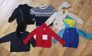Komplet bluz, sweterków chłopięcych 86 cn