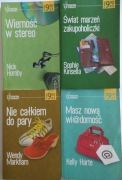 Literatura w spódnicy.. 4 tomy: Kinsella, Harte, Hornby, Markham.