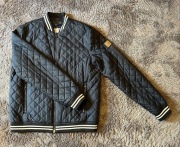 Calvin Klein Jeans pikowana bomberka CK granatowa