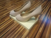Buty Damskie lakierowane nude - Romanss Made for you | rozmiar 41