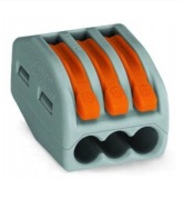 WAGO SZYBKOZŁĄCZKA 222-413 3x0.08-4MM² - 100 szt 