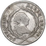20 Kreuzer 1764 S - Aleksander - BRANDENBURG - SREBRO