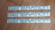 Naklejki VW T4 Multivan GENERATION 3szt.