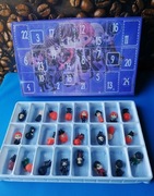 Kalendarz adwentowy bożonarodzeniowy harry potter  figurki 