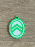 Brelok 3d Citroen Motoryzacyjny gadżet, idealny prezent