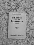 Choisy Maryse - Un mois chez les hommes. Reportage.