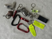 Brelok, zestaw 11 szt.