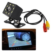 NOWA Kamera Cofania z LED 480p NTSC PAL Zestaw RCA