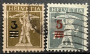 Szwajcaria, HELVETIA, Mi.239-240