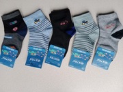 Skarpetki chłopięce 23/26, zestaw 5par 