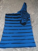BLUZKA BERSHKA Zebra jedno ramię S 36