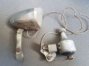 Lampka rowerowa UNION + Dynamo RUHLA DDR / PRL