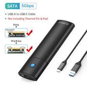 Adapter dysku Kieszeń na dysk SSD m.2 obudowa m2 SATA USB-C 3.2