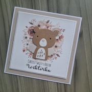 Personalizowana kartka na roczek i chrzest