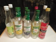 Butelki po sokach z nakretką dozownikiem.420,440,500 ml i większe.250szt.