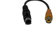 Redukcja wtyk mini din 7 pinów / gniazdo  RCA