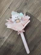 Bukiet baby shower z misiem