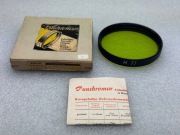 PANCHROMAR Filtr żółto-zielony średnica M77x0,75  77 mm DDR