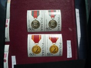 Fi 3077 - 3078 Odznaczenia Wojska Polsk (parki**))