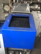 Kocioł z zasypem na ekogroszek