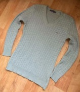 TOMMY HILFIGER  SWETEREK SZARY Roz XXL 