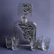 Kolekcjonerska karafka art deco Curt Schlevogt & Josef Hoffmann lata 30 