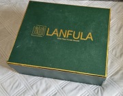 Luksusowy Zestaw do Whisky LANFULA – Karafka + 4 Szklanki Kryształowe Szkło